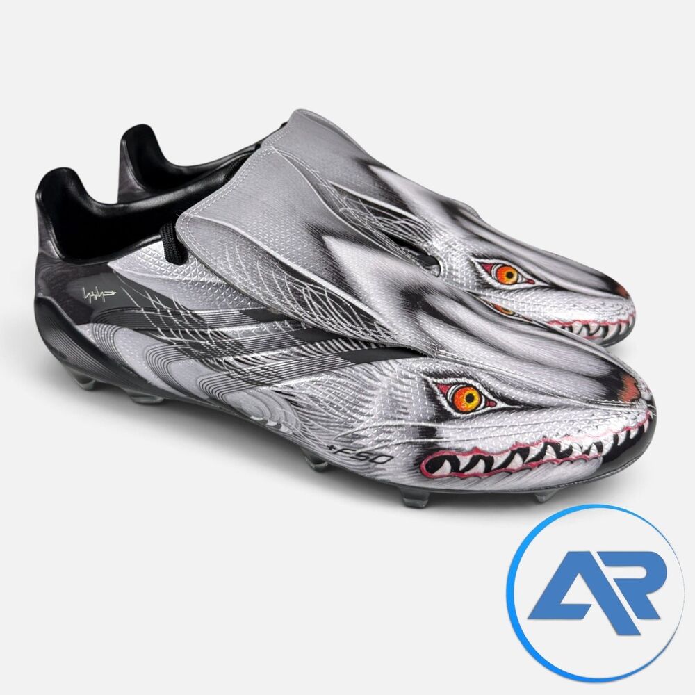 adidas F50 Elite FG Tunit Y-3 Wolf KJ6541 Soccer Cleats Men's Size 12.5